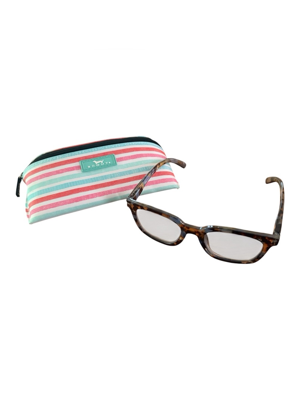 Scout Glasses Case & +1.0 Bluelight Readers